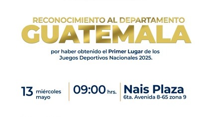 La CDAG premia al Departamento de Guatemala